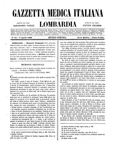 Gazzetta medica italiana Lombardia