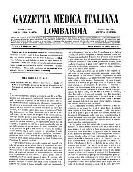 Gazzetta medica italiana Lombardia