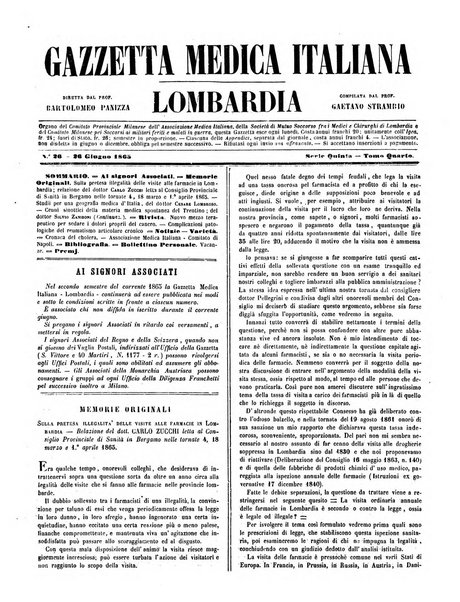 Gazzetta medica italiana Lombardia