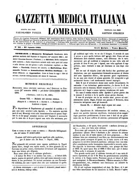 Gazzetta medica italiana Lombardia