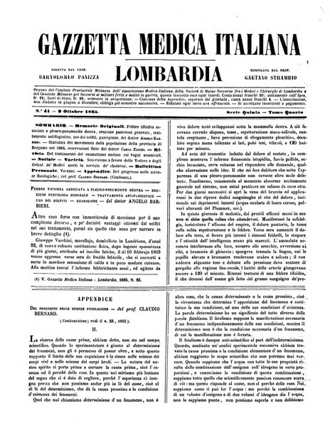 Gazzetta medica italiana Lombardia