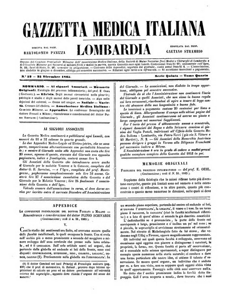 Gazzetta medica italiana Lombardia