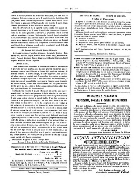 Gazzetta medica italiana Lombardia