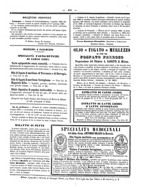 Gazzetta medica italiana Lombardia