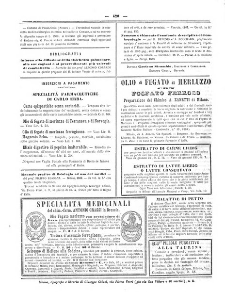 Gazzetta medica italiana Lombardia