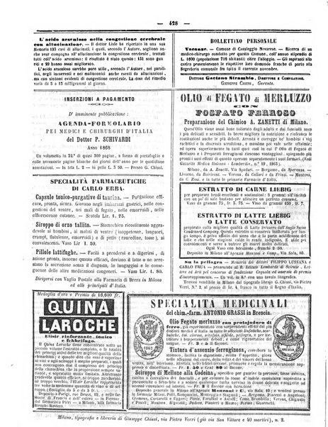 Gazzetta medica italiana Lombardia