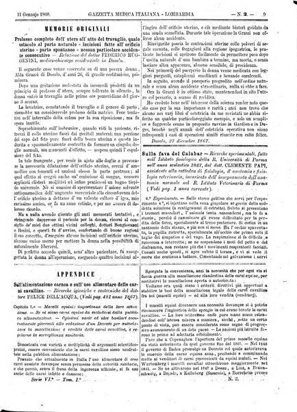 Gazzetta medica italiana Lombardia