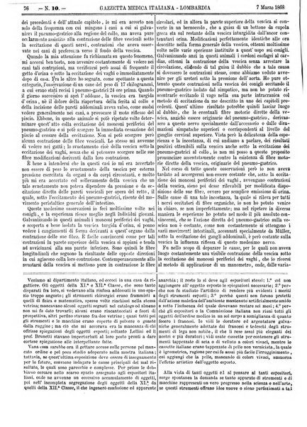 Gazzetta medica italiana Lombardia