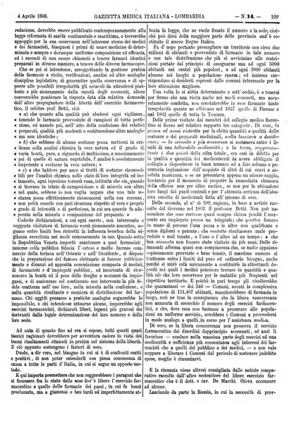 Gazzetta medica italiana Lombardia