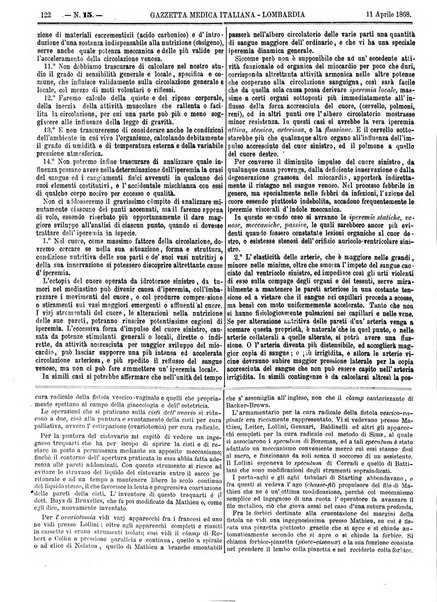 Gazzetta medica italiana Lombardia