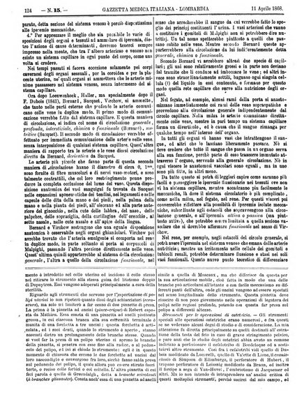 Gazzetta medica italiana Lombardia