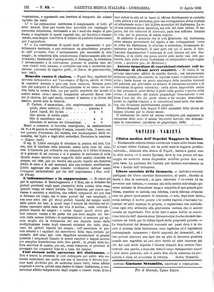 Gazzetta medica italiana Lombardia