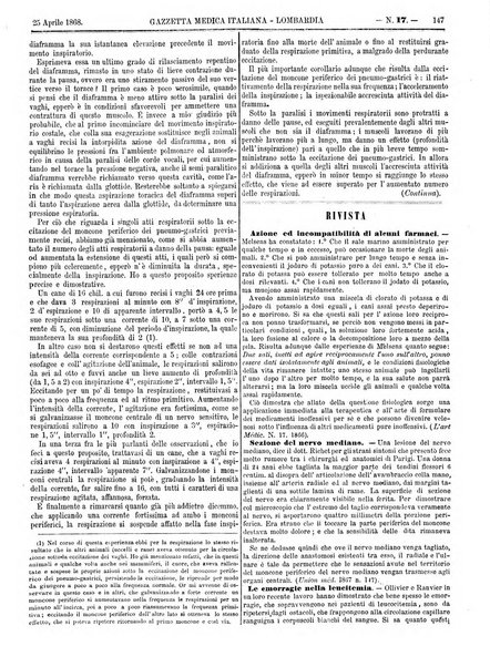 Gazzetta medica italiana Lombardia