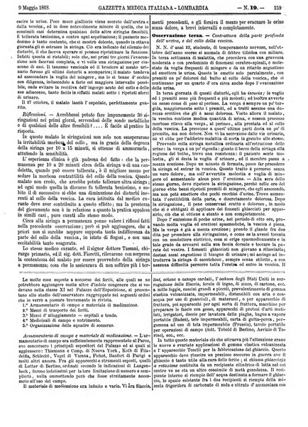 Gazzetta medica italiana Lombardia