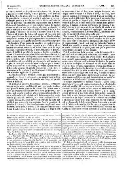 Gazzetta medica italiana Lombardia