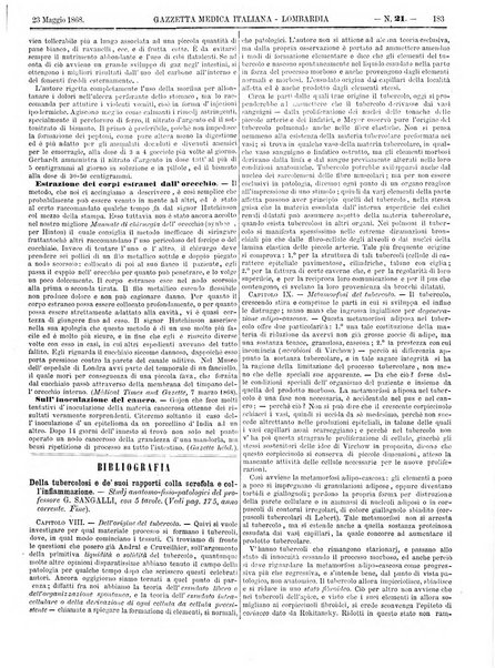 Gazzetta medica italiana Lombardia