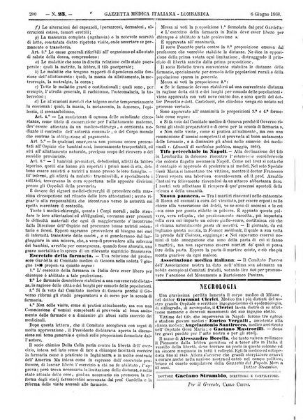 Gazzetta medica italiana Lombardia