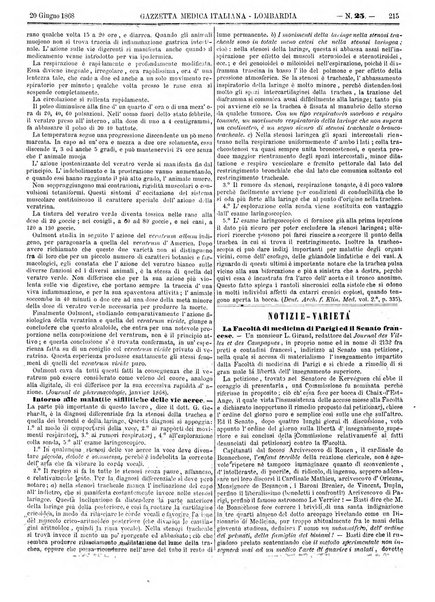 Gazzetta medica italiana Lombardia