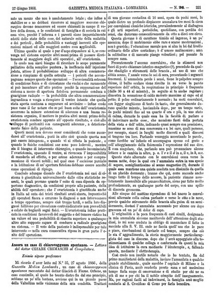 Gazzetta medica italiana Lombardia