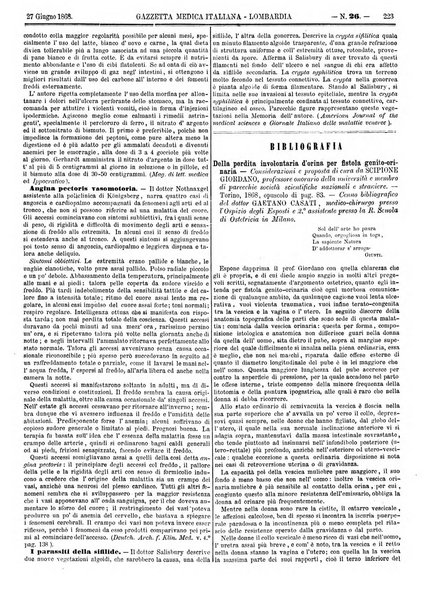 Gazzetta medica italiana Lombardia