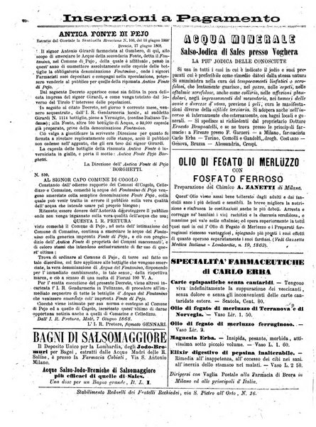 Gazzetta medica italiana Lombardia