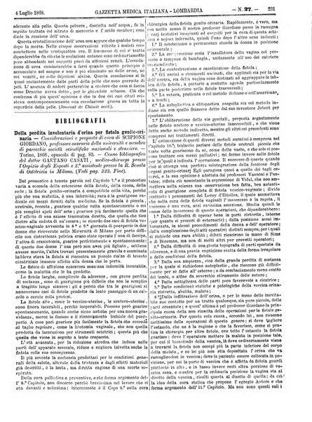 Gazzetta medica italiana Lombardia