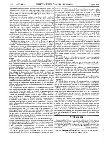 Gazzetta medica italiana Lombardia