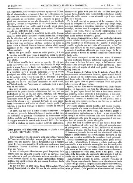 Gazzetta medica italiana Lombardia