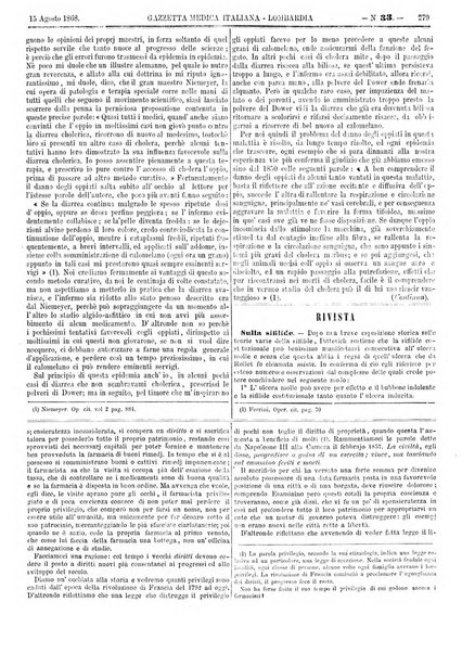 Gazzetta medica italiana Lombardia