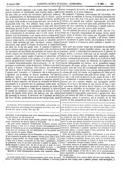 Gazzetta medica italiana Lombardia