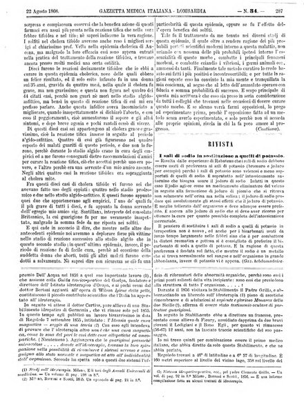 Gazzetta medica italiana Lombardia