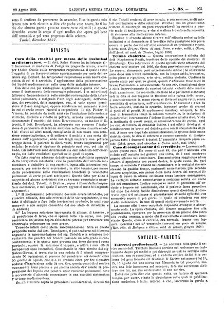 Gazzetta medica italiana Lombardia