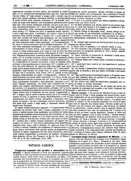 Gazzetta medica italiana Lombardia