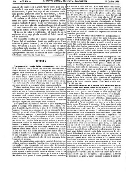 Gazzetta medica italiana Lombardia