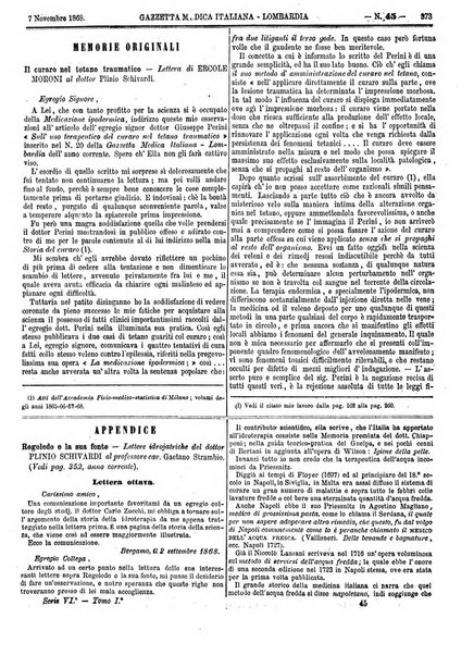 Gazzetta medica italiana Lombardia