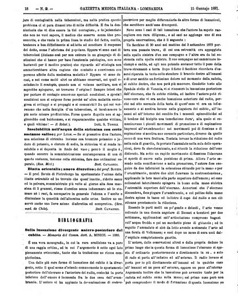 Gazzetta medica italiana Lombardia