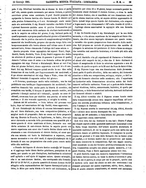 Gazzetta medica italiana Lombardia