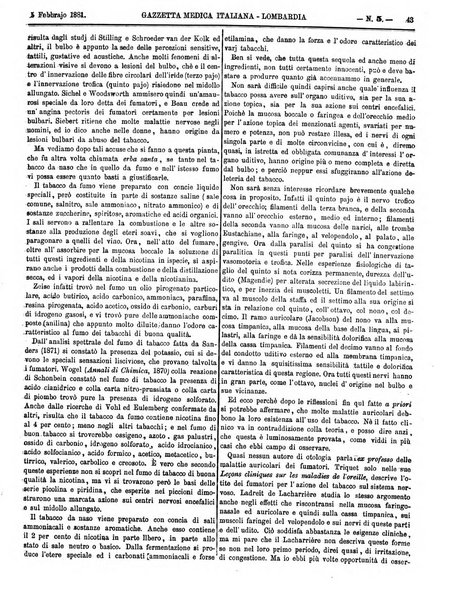 Gazzetta medica italiana Lombardia