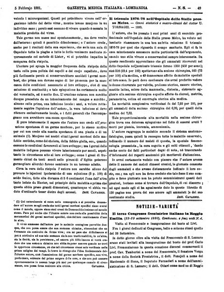 Gazzetta medica italiana Lombardia