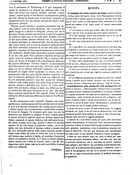 Gazzetta medica italiana Lombardia