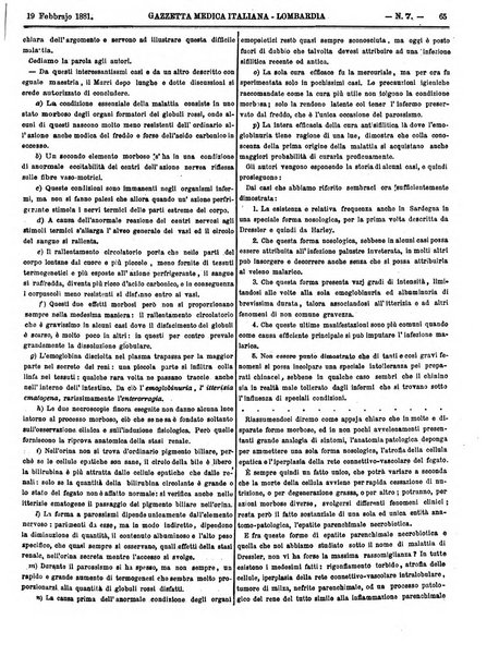 Gazzetta medica italiana Lombardia