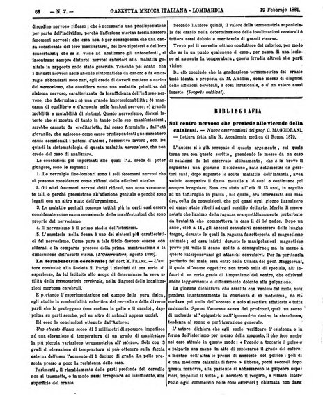 Gazzetta medica italiana Lombardia