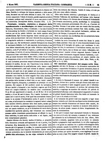 Gazzetta medica italiana Lombardia