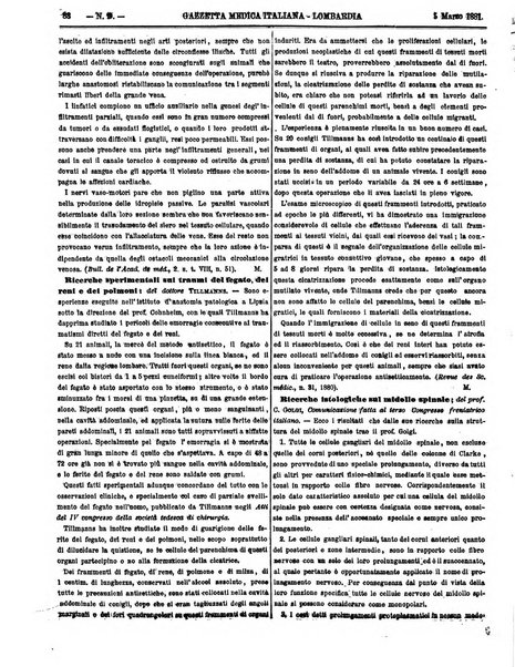 Gazzetta medica italiana Lombardia