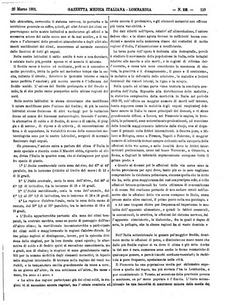 Gazzetta medica italiana Lombardia