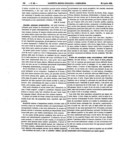 Gazzetta medica italiana Lombardia