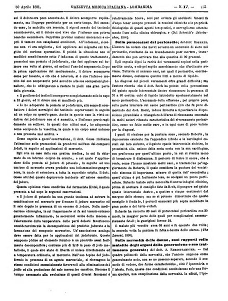 Gazzetta medica italiana Lombardia