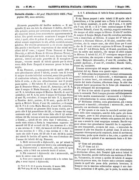 Gazzetta medica italiana Lombardia