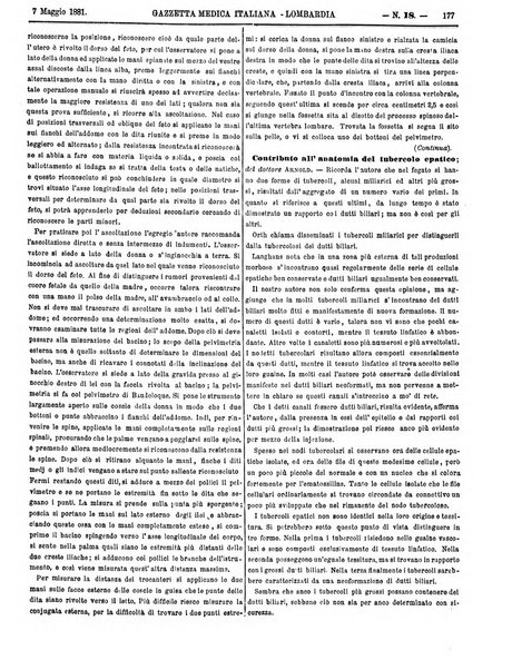 Gazzetta medica italiana Lombardia