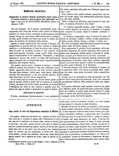 Gazzetta medica italiana Lombardia